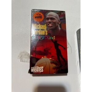 Michael Jordan's Playground VHS 1991 Wheaties Promo CBS Fox Video Sports NBA